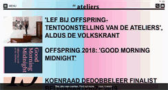 Desktop Screenshot of de-ateliers.nl